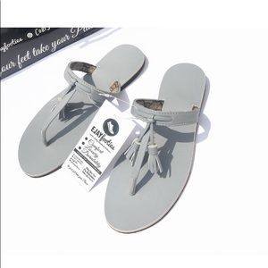 Handmade female slippers